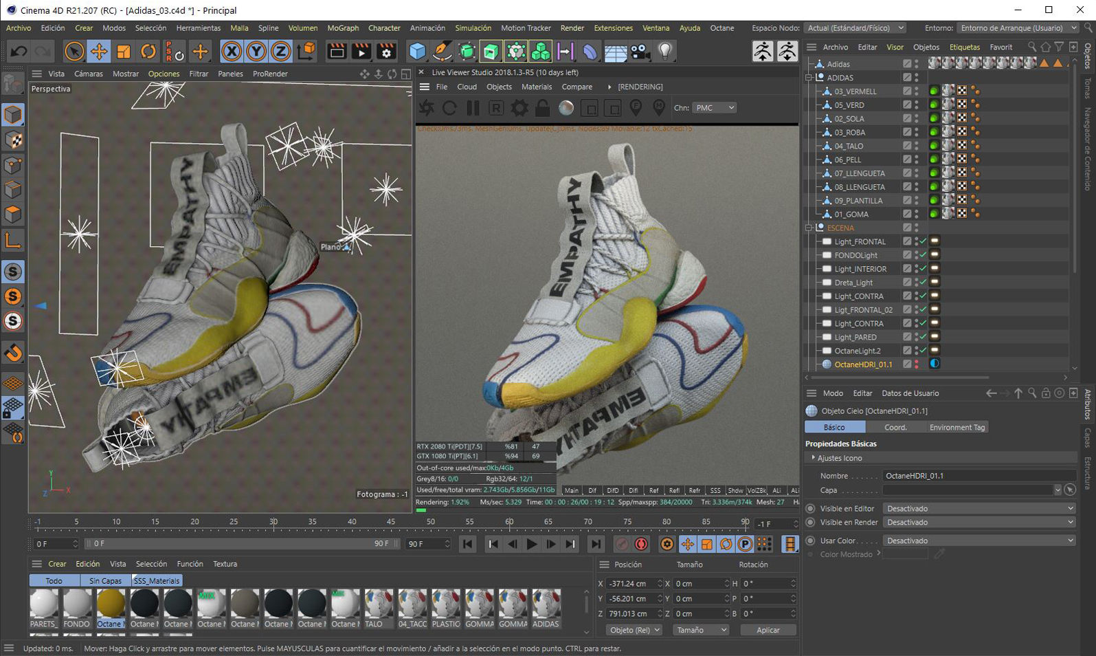 Photorealistic Render Techniques - Cinema 4D - Octane Render
