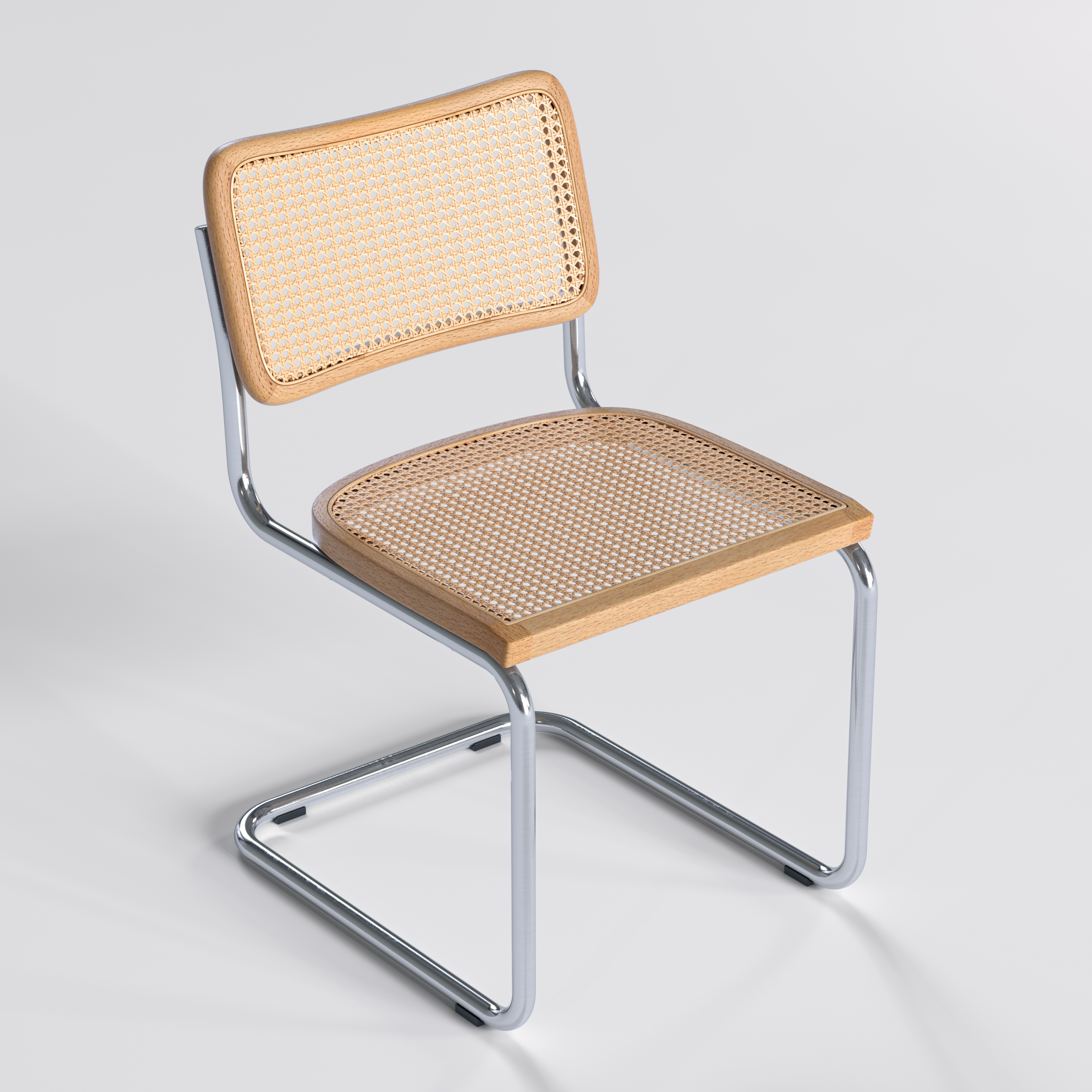 Marcel Breuer's Cesca Chair, a design classic now in 3D